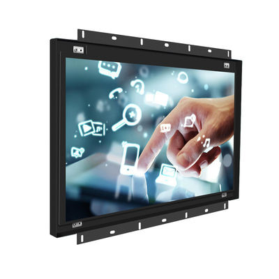 Kiosk 15-calowy DC12v Otwarty ekran dotykowy Monitor VGA HDMI USB