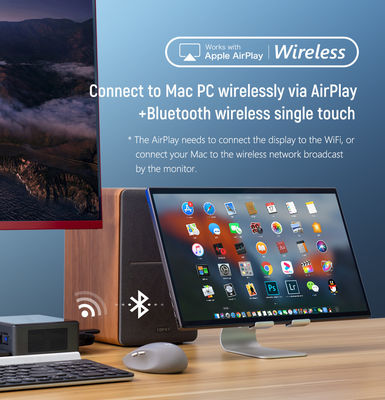 Gęsty przenośny bezprzewodowy ekran dotykowy 10 mm Monitor Wifi Buletooth