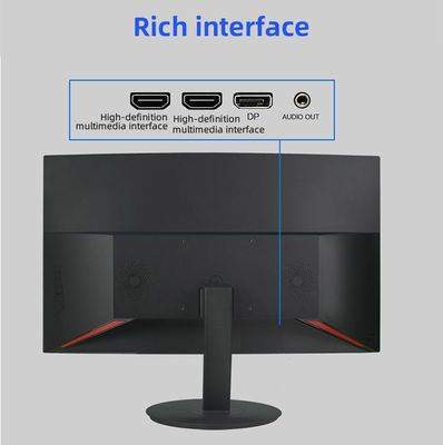 IPS 1920x1080p LCD Monitory komputerowe 23.6" 60Hz Monitor komputera stacjonarnego