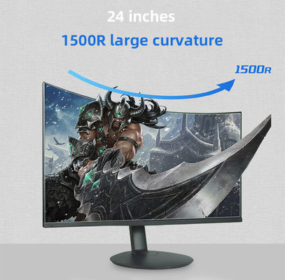 IPS 1920x1080p LCD Monitory komputerowe 23.6" 60Hz Monitor komputera stacjonarnego
