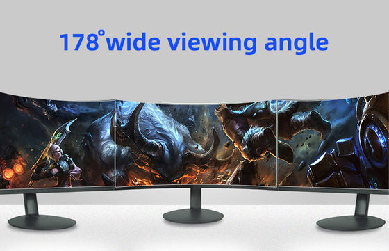 IPS 1920x1080p LCD Monitory komputerowe 23.6" 60Hz Monitor komputera stacjonarnego