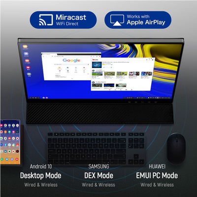 Hopestar 11mm 15,6 Inch Monitor Komputer 1080P Full HD IPS Monitor dotykowy