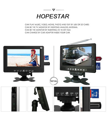 7-calowy bezprzewodowy monitor zagłówka samochodowego z pilotem