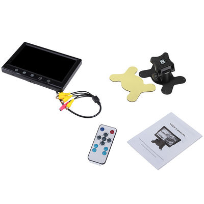 4 wideo wejście 9 cali 5ms LCD Monitor samochodowy 1024X600 dla samochodów ciężarowych