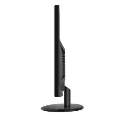 Czarny 21,5-calowy monitor komputera Full HD 1920x1080 HDMI DVI VGA LCD