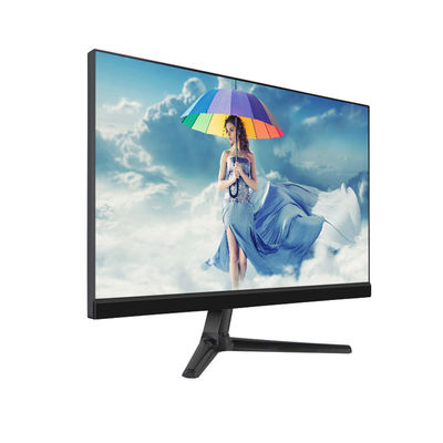 Czarny 21,5-calowy monitor komputera Full HD 1920x1080 HDMI DVI VGA LCD