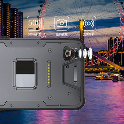 8-calowy, wytrzymały tablet biometryczny IP68 z czytnikiem linii papilarnych i rozpoznawaniem twarzy