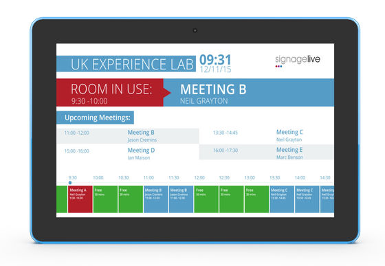 RK3288 Tablet Android czterogłowy z 10-punktowym pojemnościowym dotykiem i LED Light Bar do użytku przemysłowego