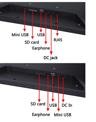 NFC 12-calowy tablet Android WIFI All-in-one z uchwytem na ścianie