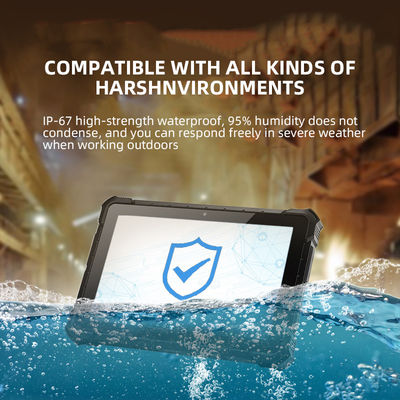 10.1in wytrzymały ekran dotykowy tabletu przemysłowego lekki Windows 10 tablet