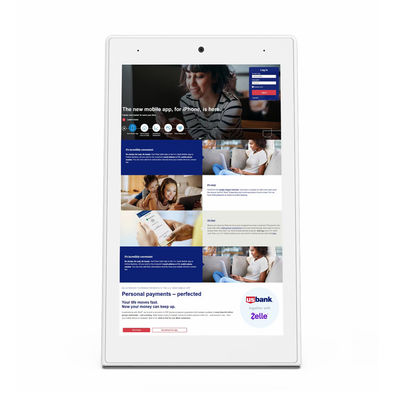 RK3128 Quad Core 8 Inch Android Tablet Pionowy ekran dotykowy w kształcie L