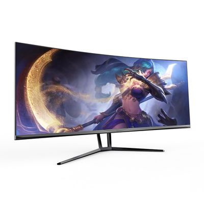 Ultra szeroki 35 cali 4K zakrzywiony monitor do gier