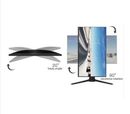 Bezramkowy IPS Monitor do gry 1ms Free Sync 24 Inch 144hz Monitor