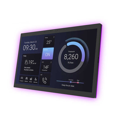 jakość  Oem Odm Smart Home 10.1Inch RK3288 Tablet Wall Mount Nfc Poe Android Tablet With Led Light fabryka