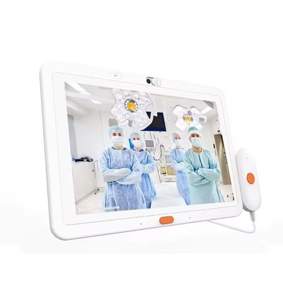 Jakość  wall mount 13.3 inch 1080p health care wifi SIM card solt android tablet pc Nurse Call System for hospital fabryka