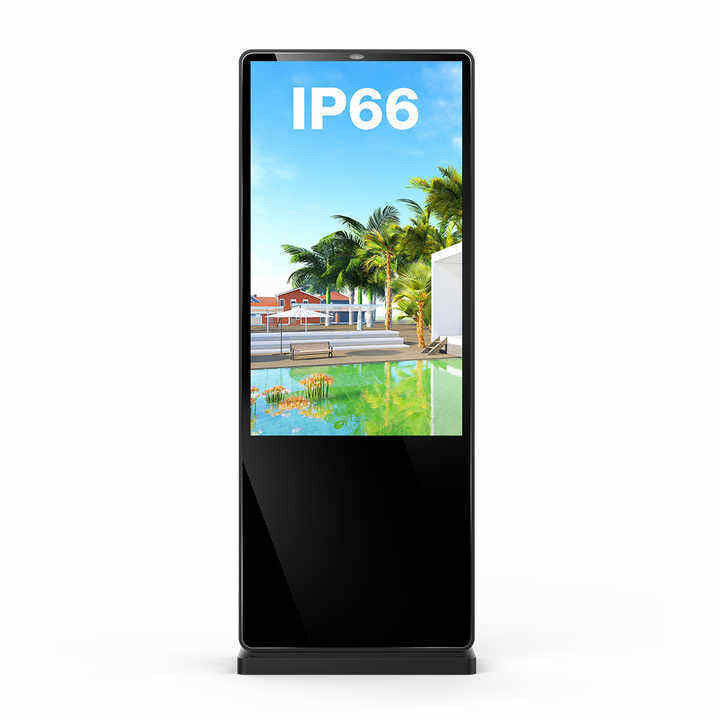 86-calowy wielkogabarytowy pionowy wyświetlacz reklamowy LCD dla kiosków w pomieszczeniach