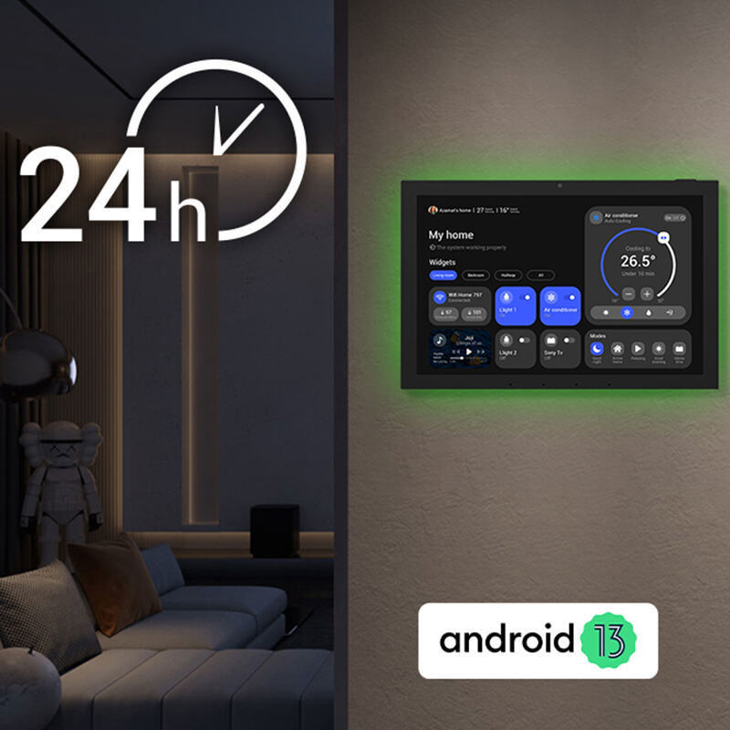 15,6-calowy tablet ścienny z obsługą PoE z procesorem RK3588 dla inteligentnej automatyki domowej z systemem Android 13