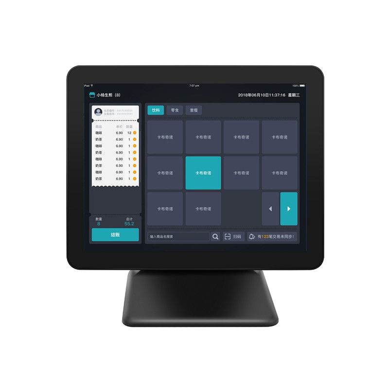 Nowy design 17-calowy N5095 CPU POS Maszyna 8+256GB Duża pamięć Win10 Kasa fiskalna POS Terminal