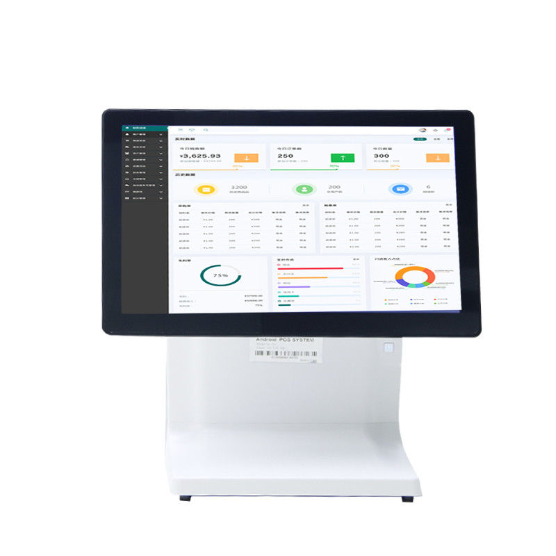 15,6-calowy automat kasowy z pojemnościowym ekranem dotykowym, system POS dla handlu detalicznego RK3568 8+128GB, terminal POS do supermarketu z systemem Windows