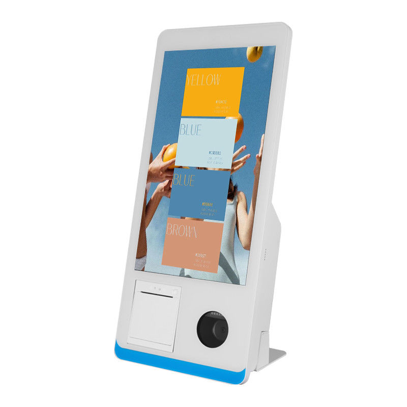 15.6 cali CE ROHS certyfikowany wewnętrzny terminal POS kiosk płatniczy z funkcją SDK i drukarką