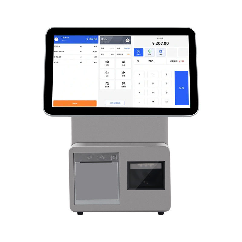i3/i5/i7 CPU 15.6 Inch 11.6 Inch Digital Dual Screen POS Terminal Win7/10 Android Restaurant POS System z funkcją SDK