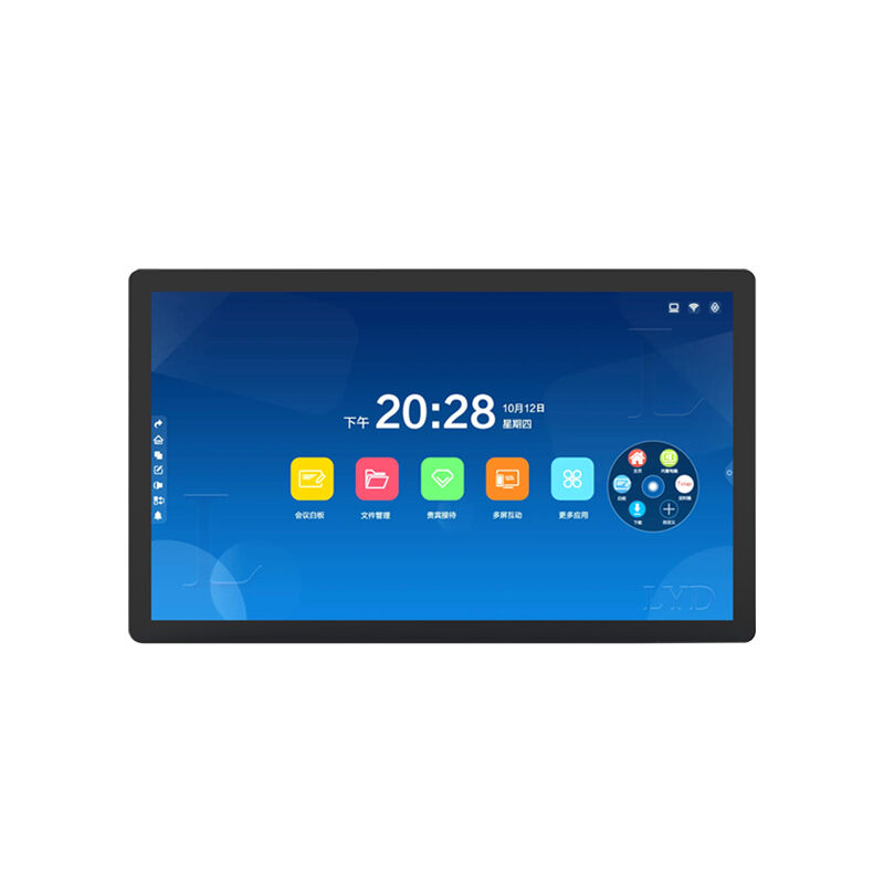 Na ścianie 32calowy wyświetlacz reklamowy z cyfrowymi napisami wyświetlacz tablet Android PC POE funkcja wifi NFC