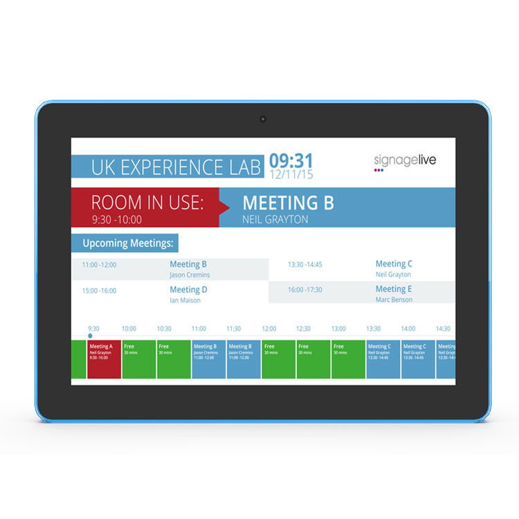 10-calowy tablet z systemem Android i oświetleniem LED, NFC i PoE do zastosowań przemysłowych typu All-in-One PC