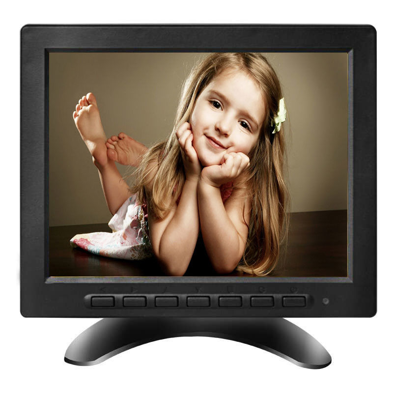9~36VDC 800x480 8-calowy LCD Monitor CCTV Z BNC AV HDMI USB