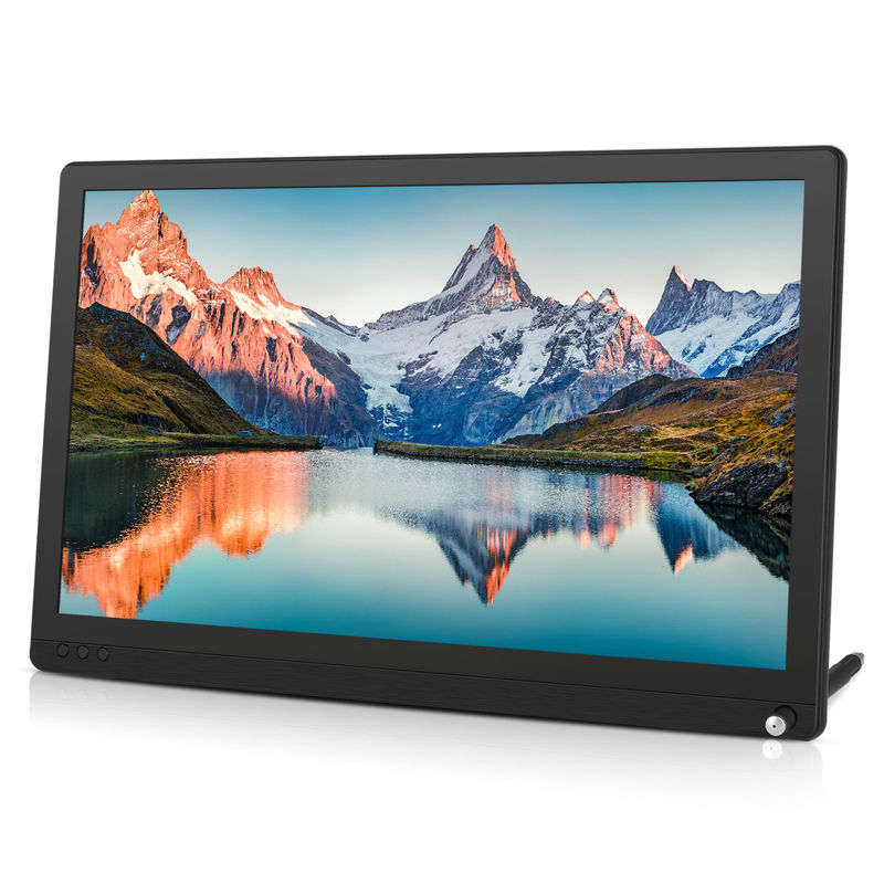 60Hz 15,6 cala USB C Pc Monitor / 11mm Komputer Monitor ekranu dotykowego