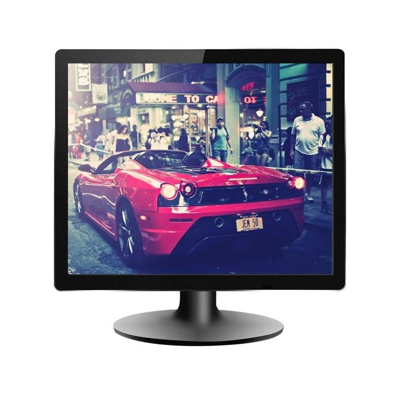 kwadratowy 250cd/m2 19 cali monitory LED, 1280x1024 LED wyświetlacz komputera