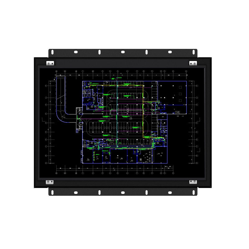 Kiosk 15-calowy DC12v Otwarty ekran dotykowy Monitor VGA HDMI USB