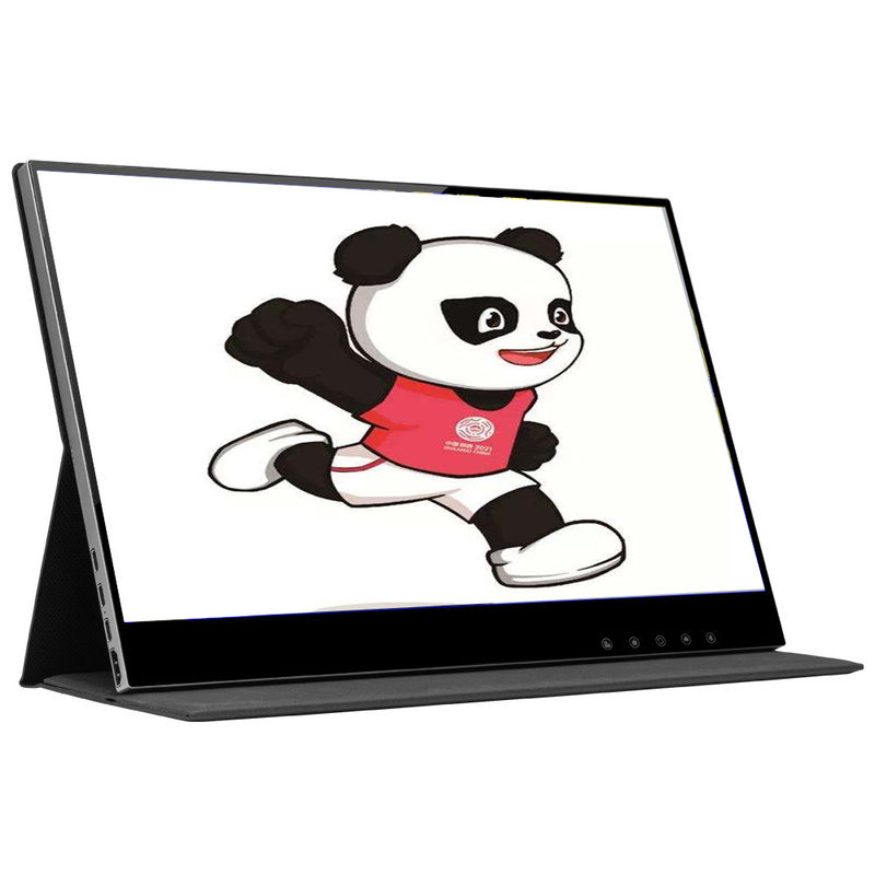 1080p 5ms Monitor dotykowy z napędem USB, 11mm Monitor bezprzewodowy dotykowy dla komputerów