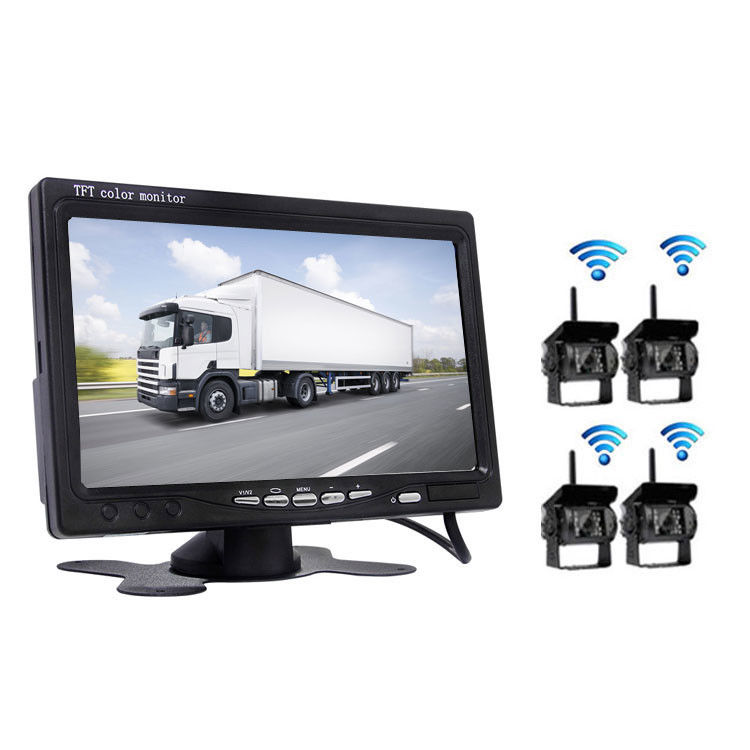 1024x600 24VDC Monitor samochodowy z widokiem tylnym