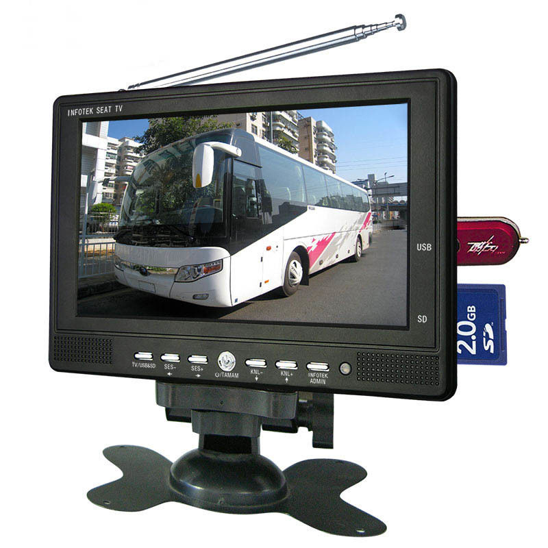 Bezprzewodowa kamera zapasowa 7-calowy LCD Monitor samochodowy TFT Monitor LCD IP67 1024x768