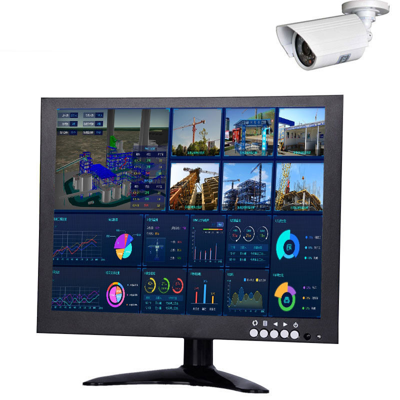 24VDC 10-calowy monitor samochodowy LCD 300cd/m2 HDMI USB VGA HD Wyświetlacz LCD