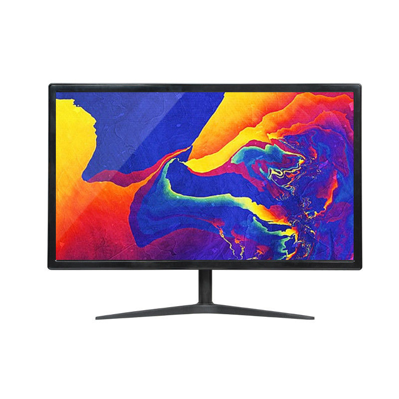 Czarny 20 cali 75 Hz bezramkowy monitor komputerowy 250 cd/m2