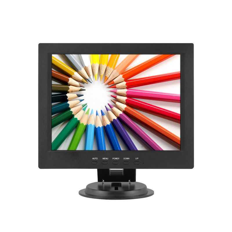 CE FCC Rohs TFT 12-calowy monitor LCD 1024*768 300cd M2 DVI wejścia BNC