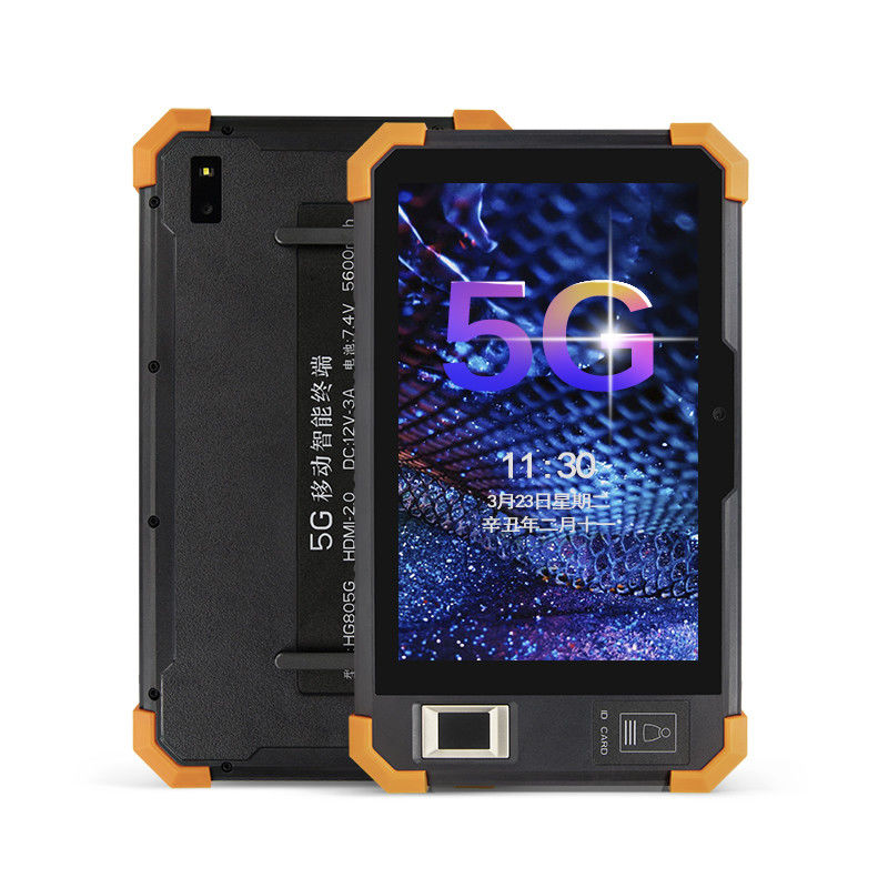 wodoodporny IP68 8 Inch Tablet Android Moduł odcisków palców przemysłowych 5G