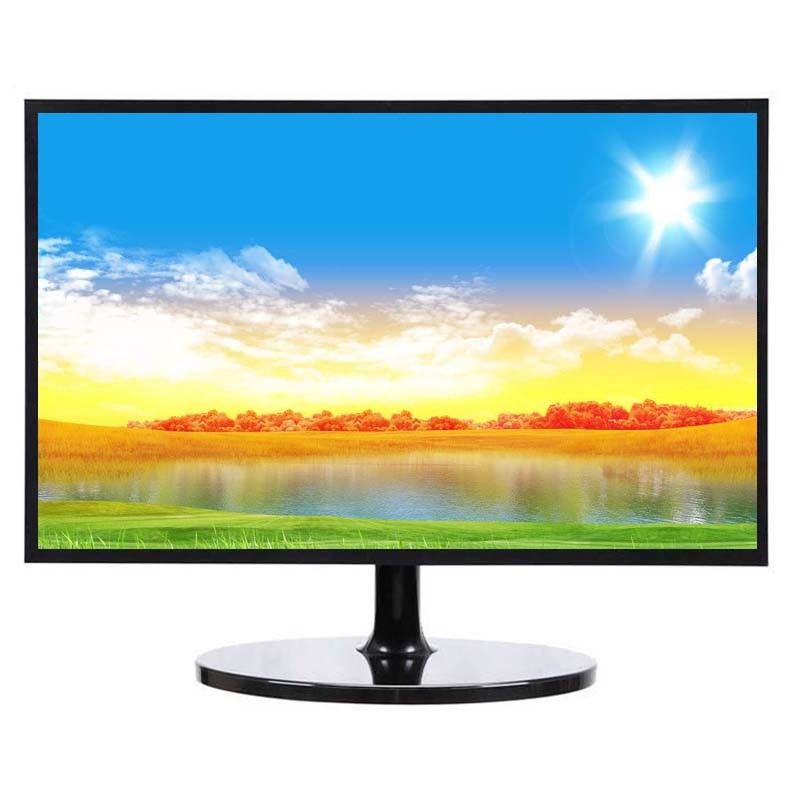 Full HD Czarny 23calowy monitor komputerowy LED 12V HDMI VGA 1920*1080