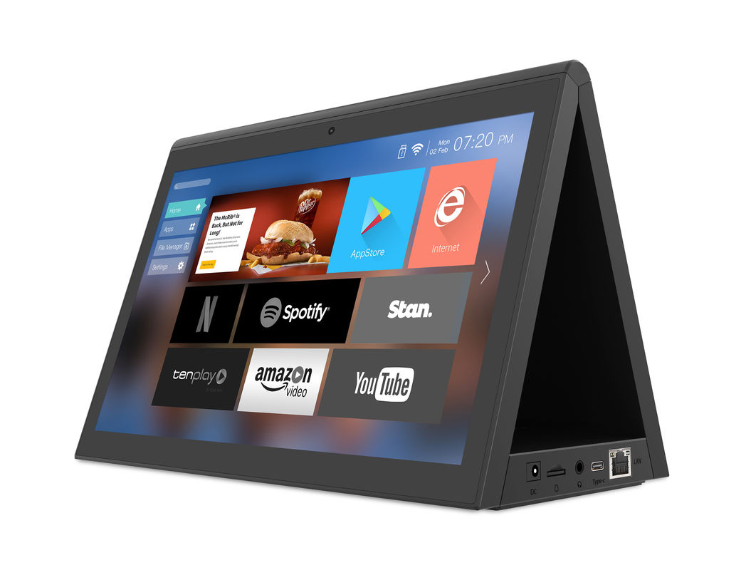 10-calowy tablet z Androidem RK3288 Quad Core z dwoma ekranami do użytku przemysłowego i komercyjnego