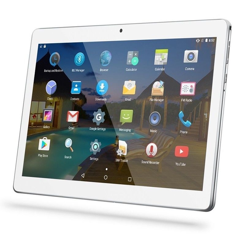 MTK 10,1calowy tablet Android z wodoodpornym ekranem pojemnym i łącznością 3G 4G LTE