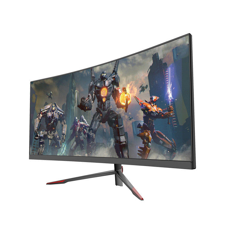 1800R 30-calowy ultraszeroki skrzywiony monitor wysokiej rozdzielczości 8 bitów 2560x1080 bez ramki